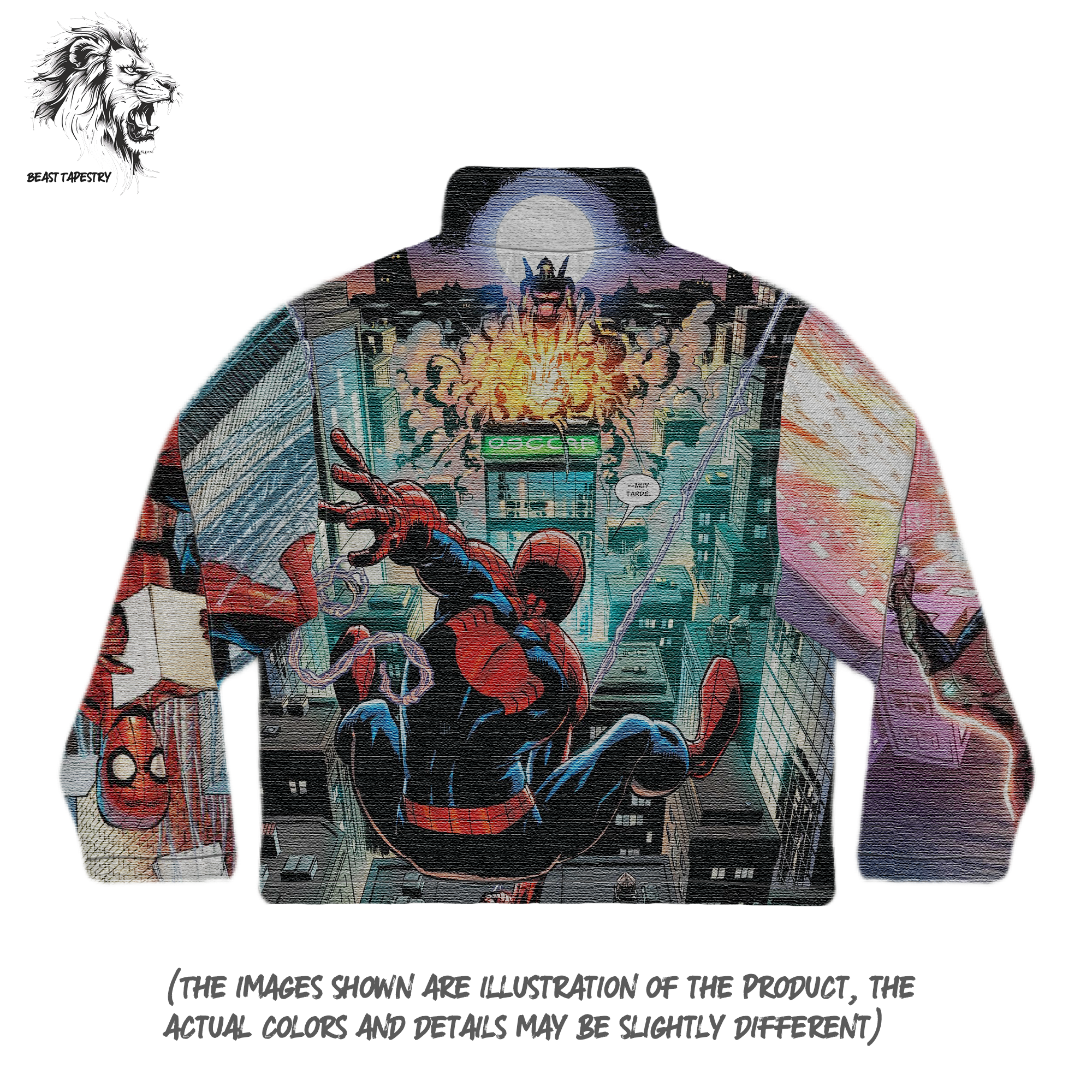Veste RAP E&Spider Man-TAPESTRY((Pré-vente)