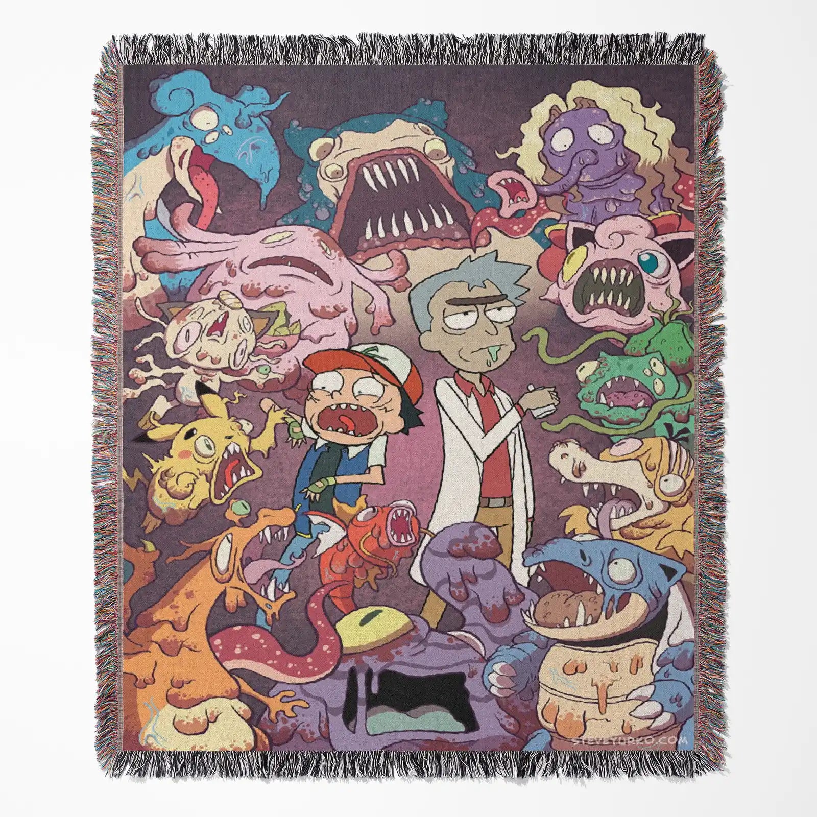 Tapisserie de couverture tissée une pièce – Cadeau de décoration de chambre d'anime de personnalité-Ⅰ