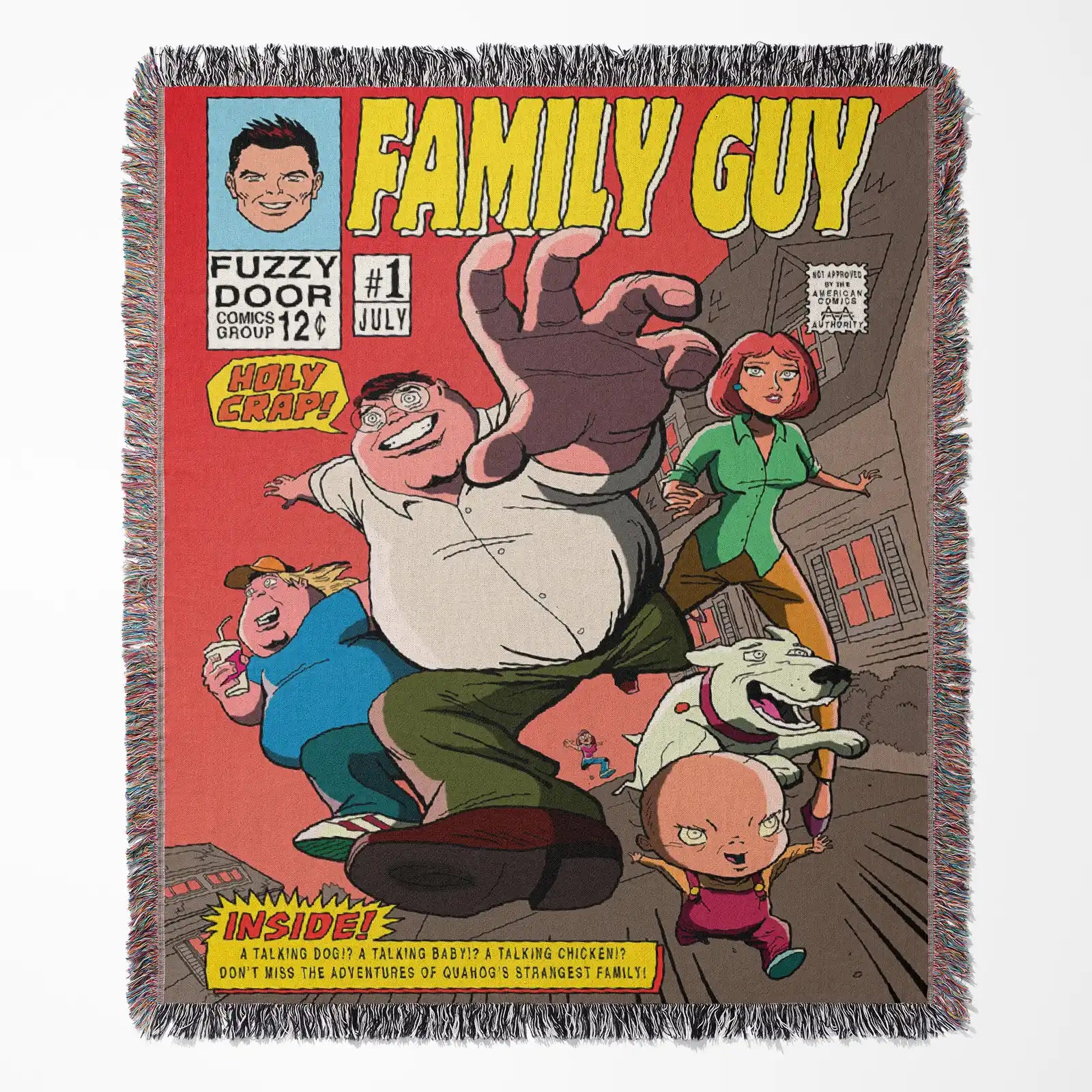 Gravity Falls Woven Throw Blanket Tapestry – Personality Cartooon Room Decor Gift-I