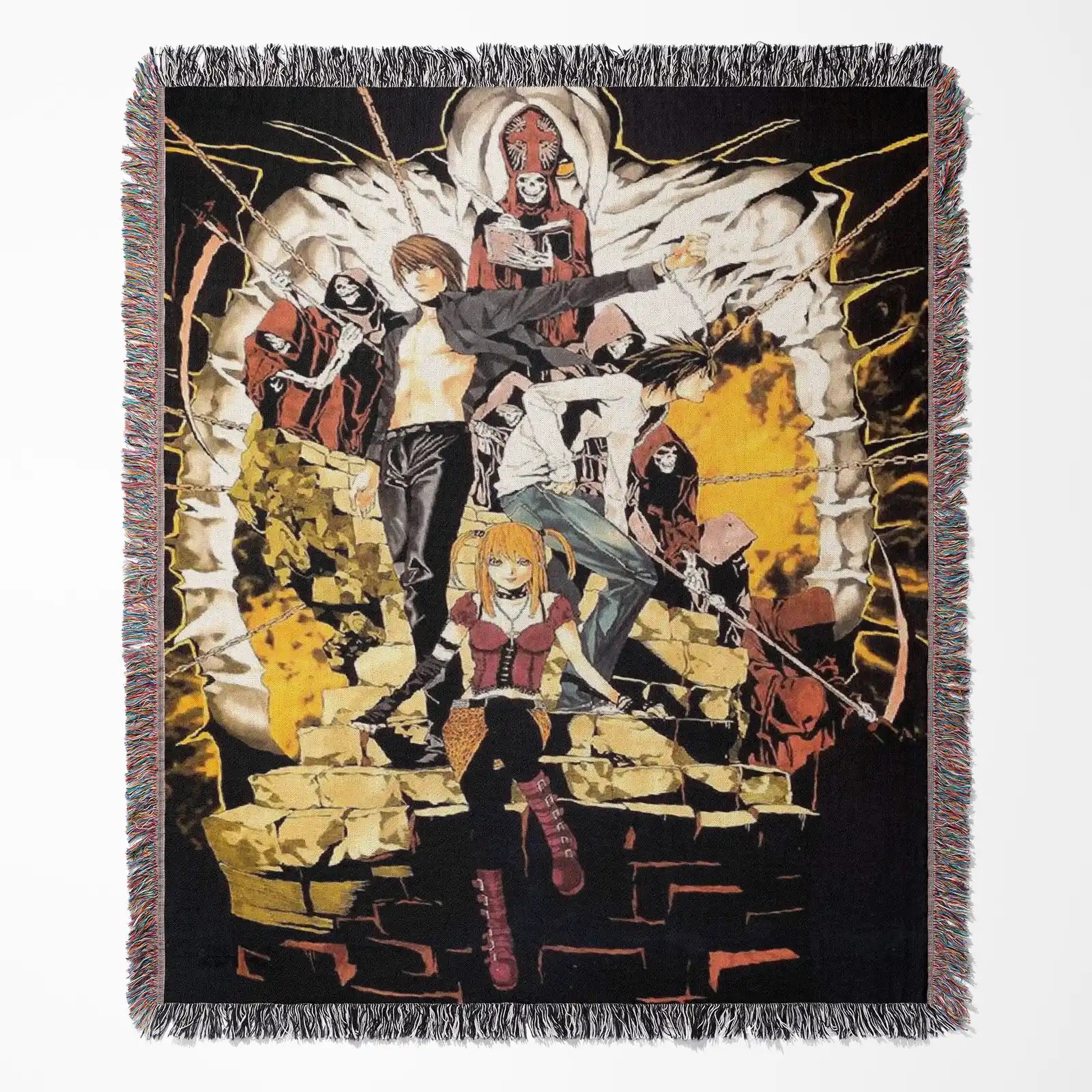Tapisserie de couverture tissée une pièce – Cadeau de décoration de chambre d'anime de personnalité-Ⅰ