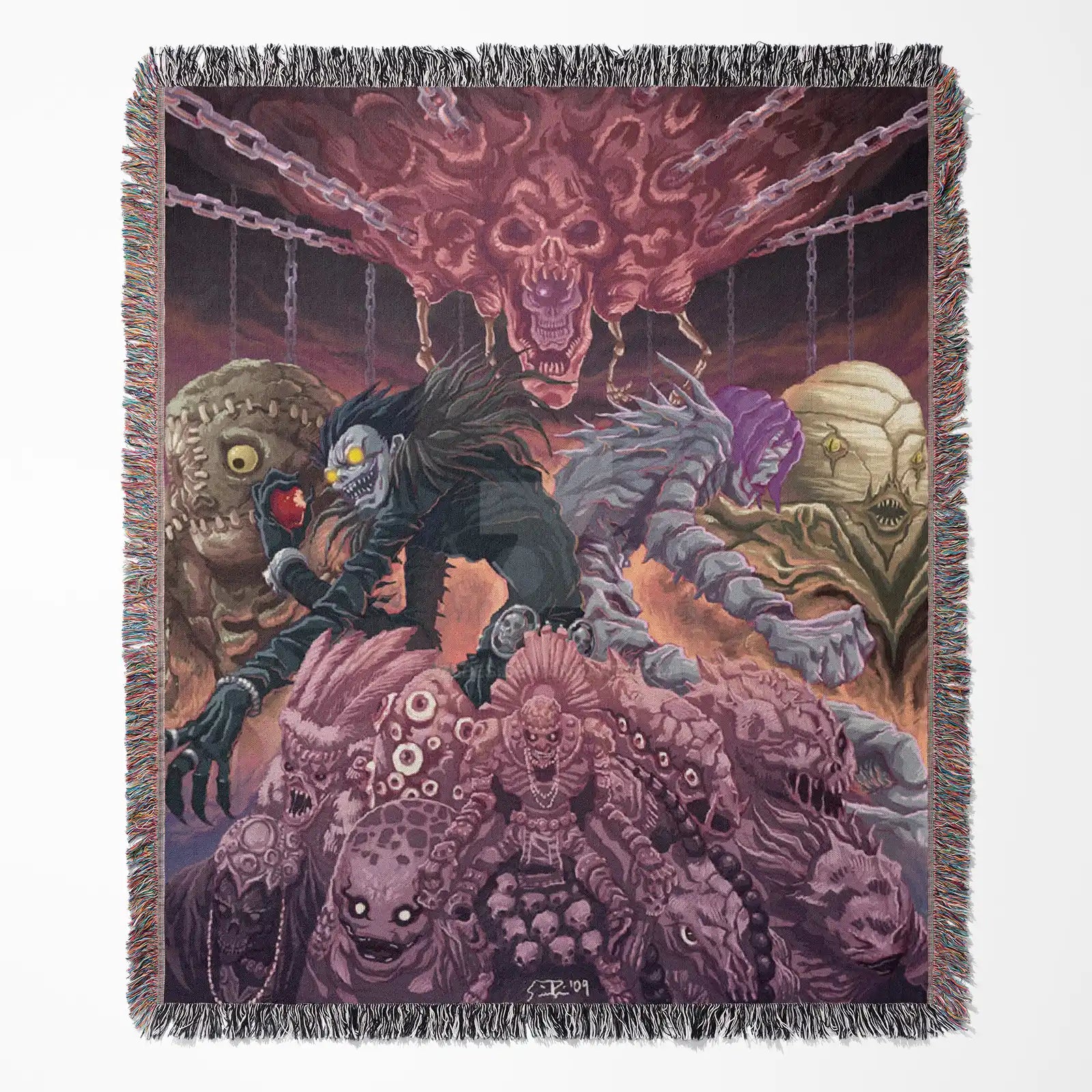 Tapisserie de couverture tissée une pièce – Cadeau de décoration de chambre d'anime de personnalité-Ⅰ