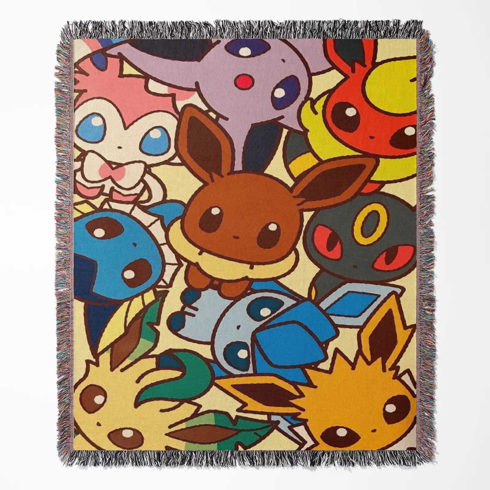 Tapisserie de couverture tissée Pokemon Gengar - Cadeau de décoration de chambre d'anime de personnalité-Ⅲ