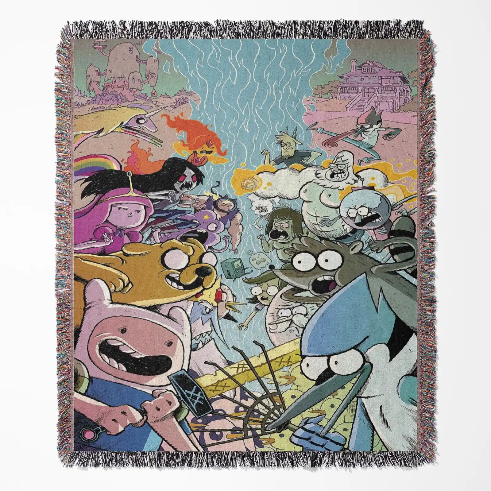 Tapisserie de couverture tissée une pièce – Cadeau de décoration de chambre d'anime de personnalité-Ⅰ