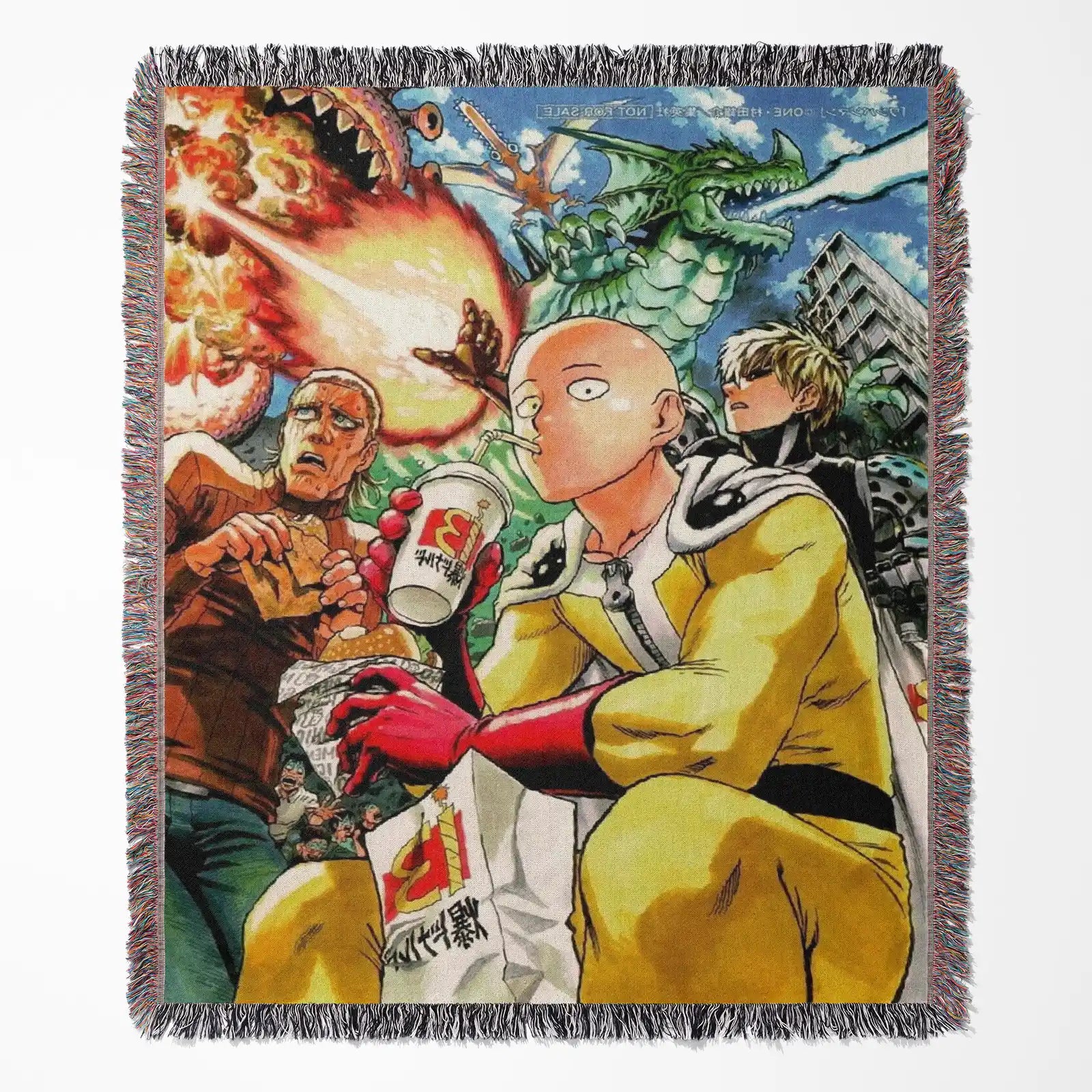 Tapisserie de couverture tissée une pièce – Cadeau de décoration de chambre d'anime de personnalité-Ⅰ