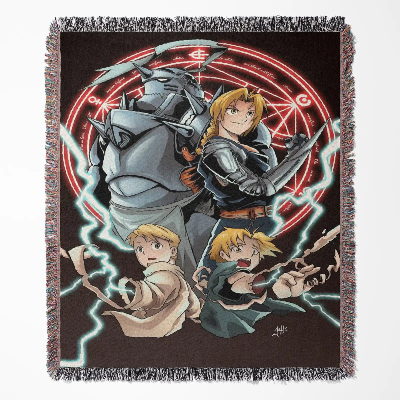 Tapisserie de couverture tissée une pièce – Cadeau de décoration de chambre d'anime de personnalité-Ⅰ