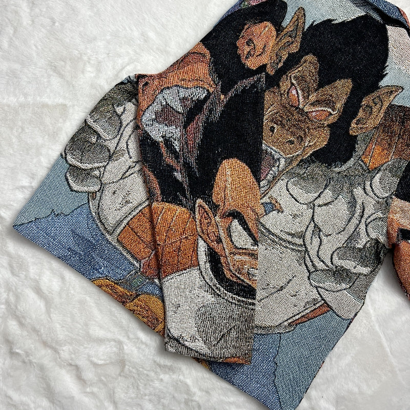 Veste Dragon Ball Saiyan Invasion-TAPESTRY