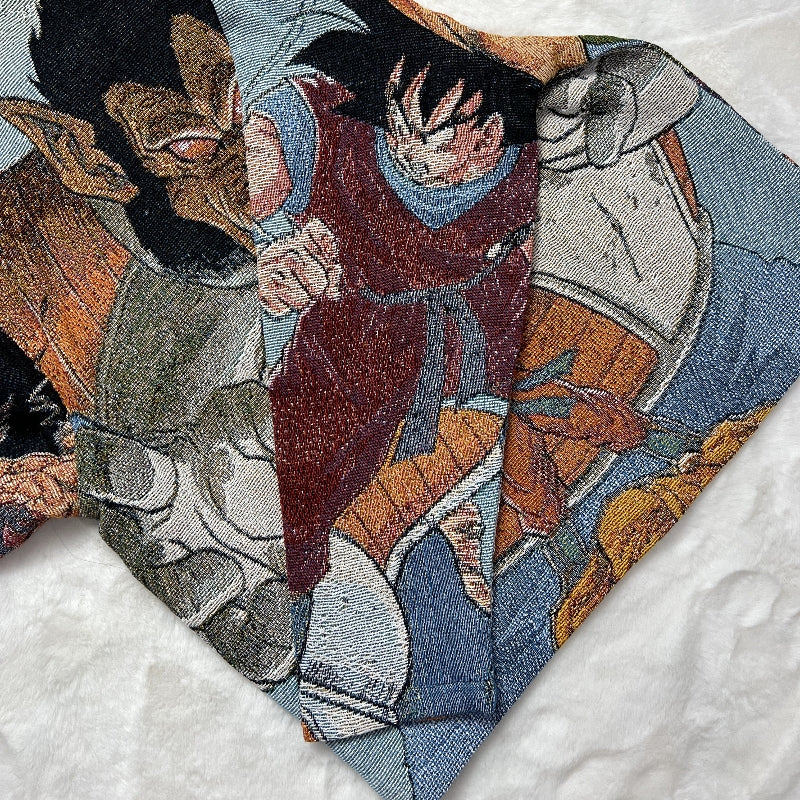Veste Dragon Ball Saiyan Invasion-TAPESTRY