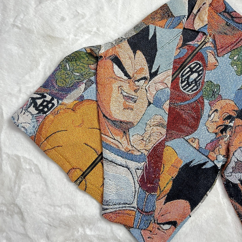 Veste Dragon Ball Saiyan Invasion-TAPESTRY