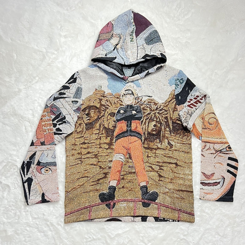 Sweat à capuche NARUTO Uzumaki Naruto-TAPISSERIE