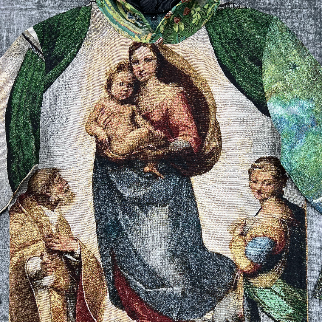 Sweat à capuche scarabée égyptien-TAPESTRY