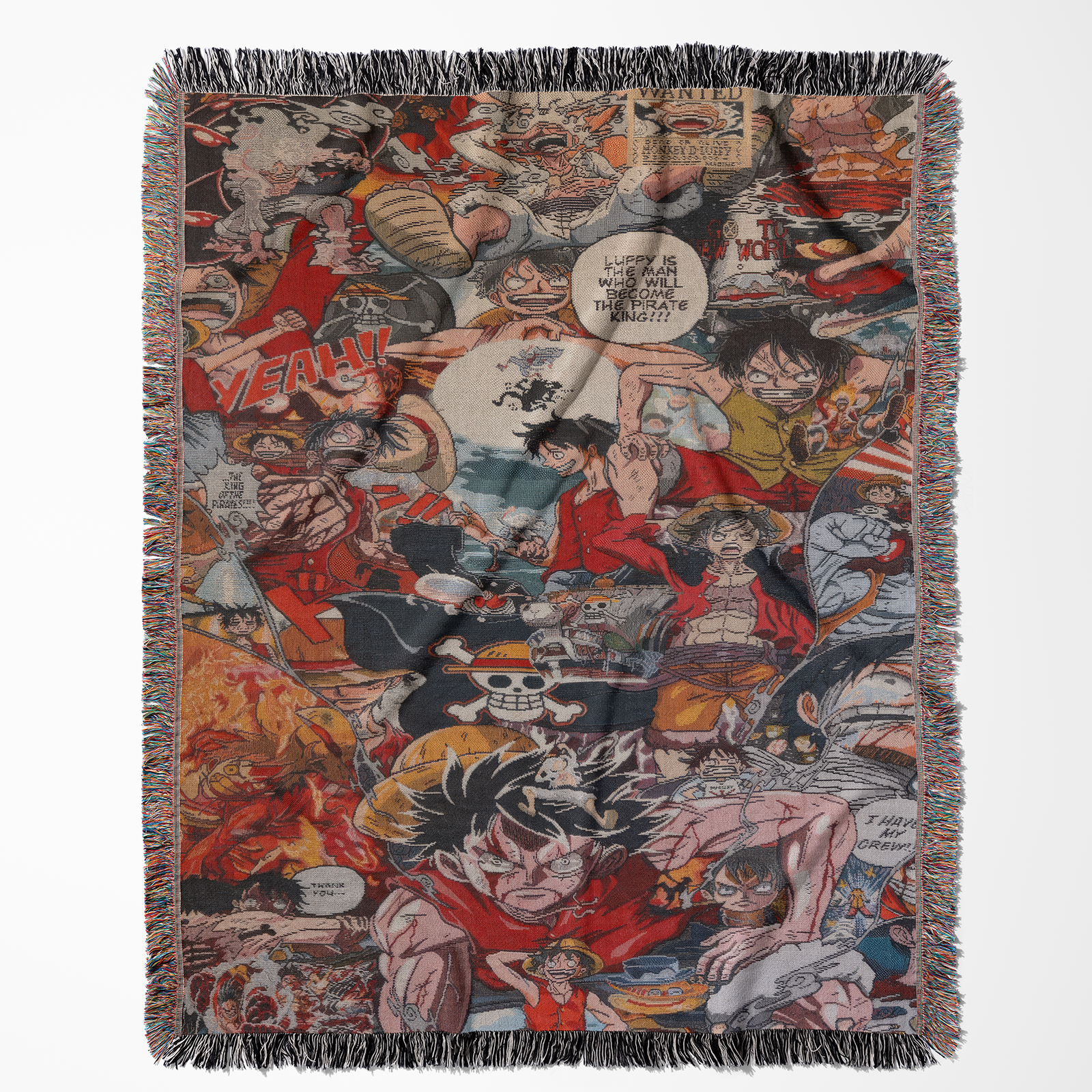 Tapisserie de couverture tissée une pièce – Personnalité Anime Room Decor Gift-VII