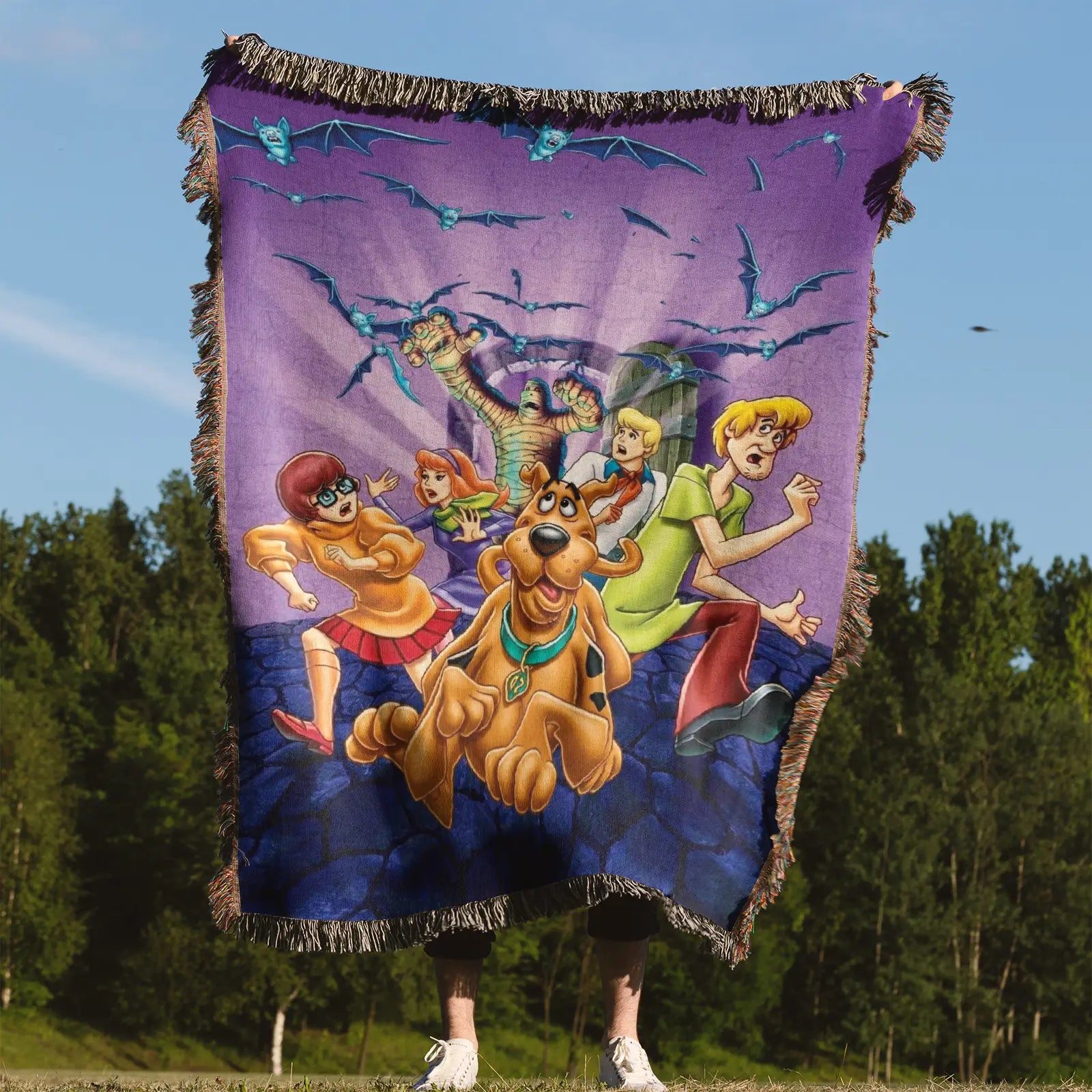 Tapisserie de couverture tissée une pièce – Cadeau de décoration de chambre d'anime de personnalité-Ⅰ