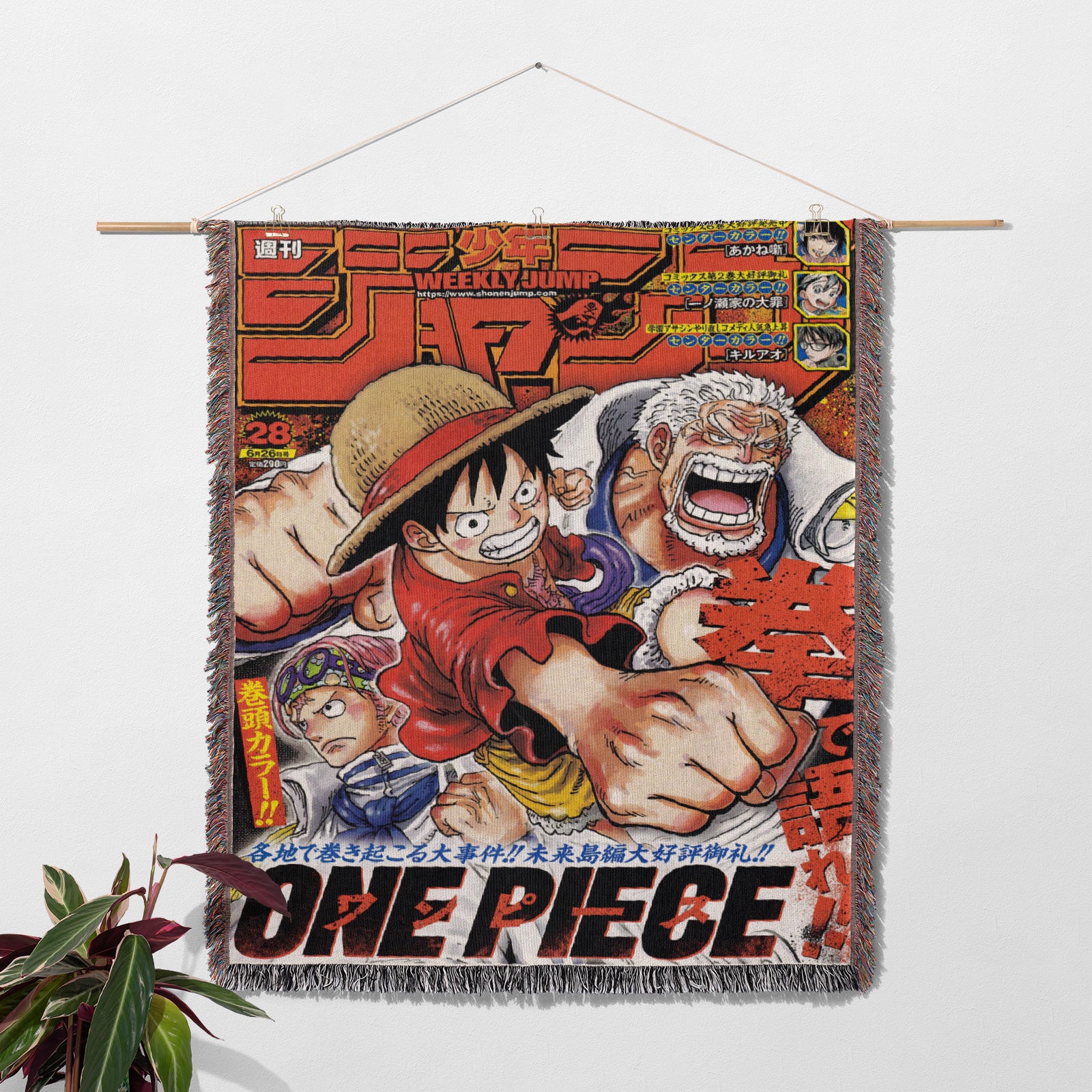 Tapisserie de couverture tissée une pièce – Personnalité Anime Room Decor Gift-VII