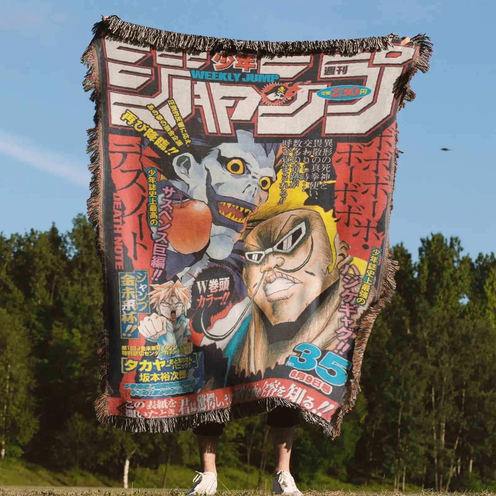 Tapisserie de couverture tissée une pièce – Cadeau de décoration de chambre d'anime de personnalité-Ⅰ