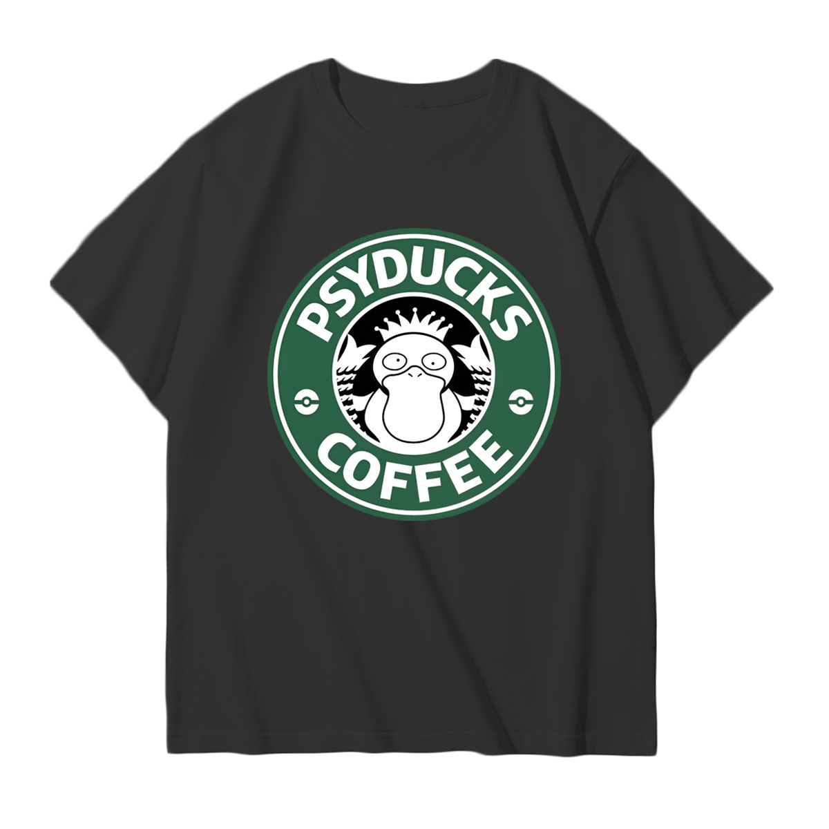 Psyduck's Coffee Vibes – T-Shirt,Crewneck,Hoodie for the Caffeinated and Cool,T32