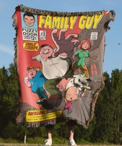 Gravity Falls Woven Throw Blanket Tapestry – Personality Cartooon Room Decor Gift-I