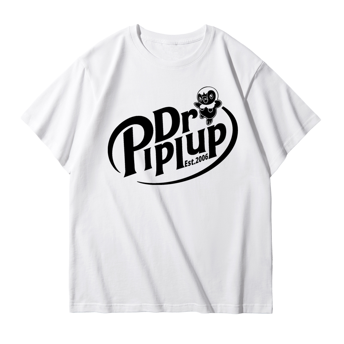Dr. Pipiup Short Sleeve T-Shirt,Crewneck,and Hoodie – Cozy, Cute, and Perfect for Every Pokémon Fans,T36