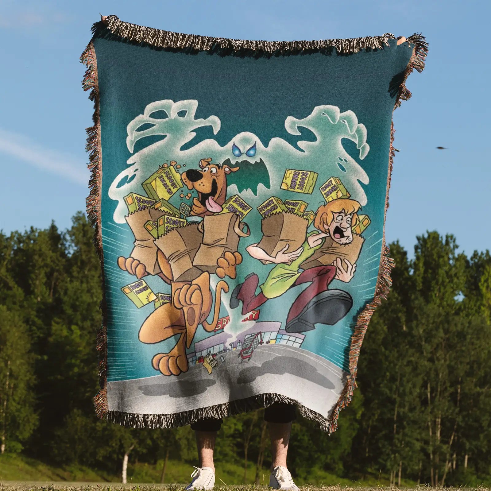 Tapisserie de couverture tissée une pièce – Cadeau de décoration de chambre d'anime de personnalité-Ⅰ