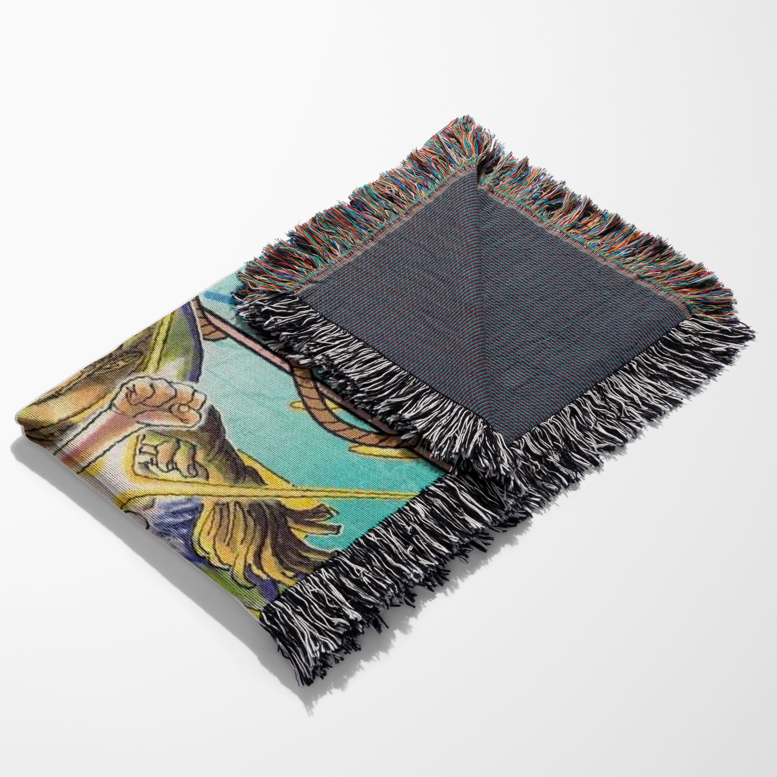 Tapisserie de couverture tissée une pièce – Personnalité Anime Room Decor Gift-VII