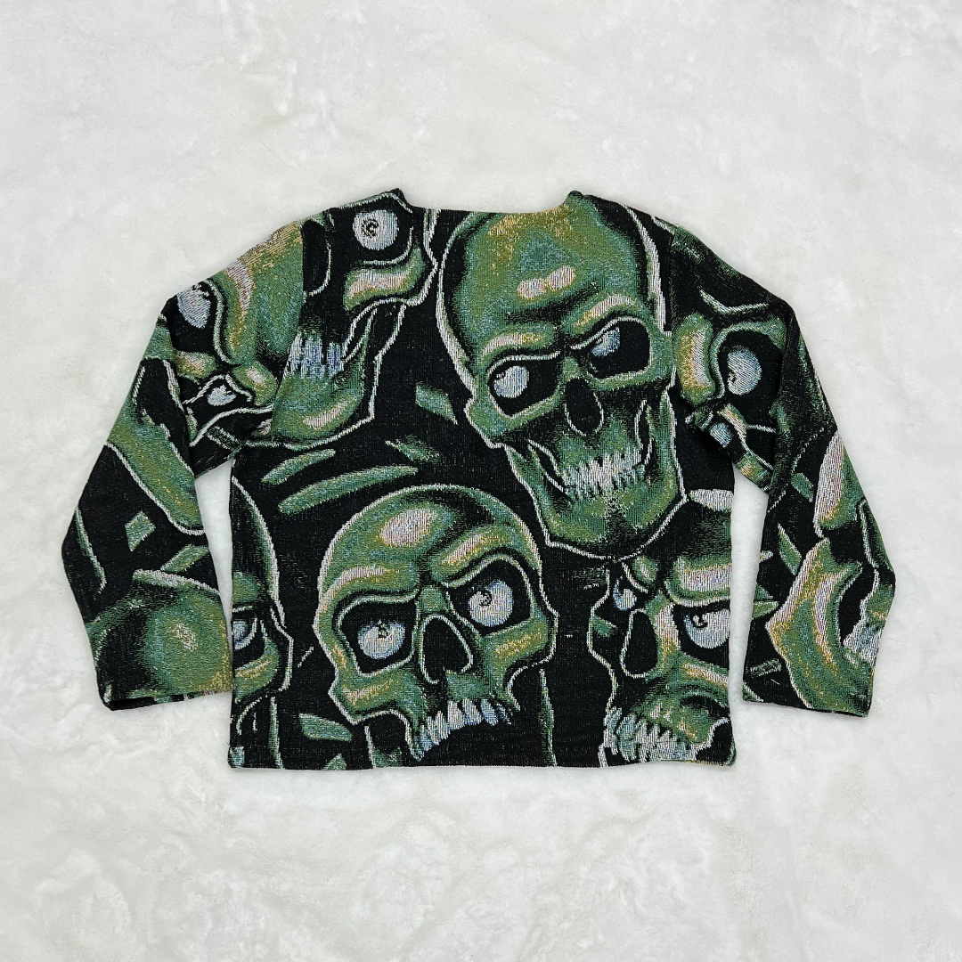 Halloween LAB CARTY SKULLPILE CREWNECK-TAPESTRY