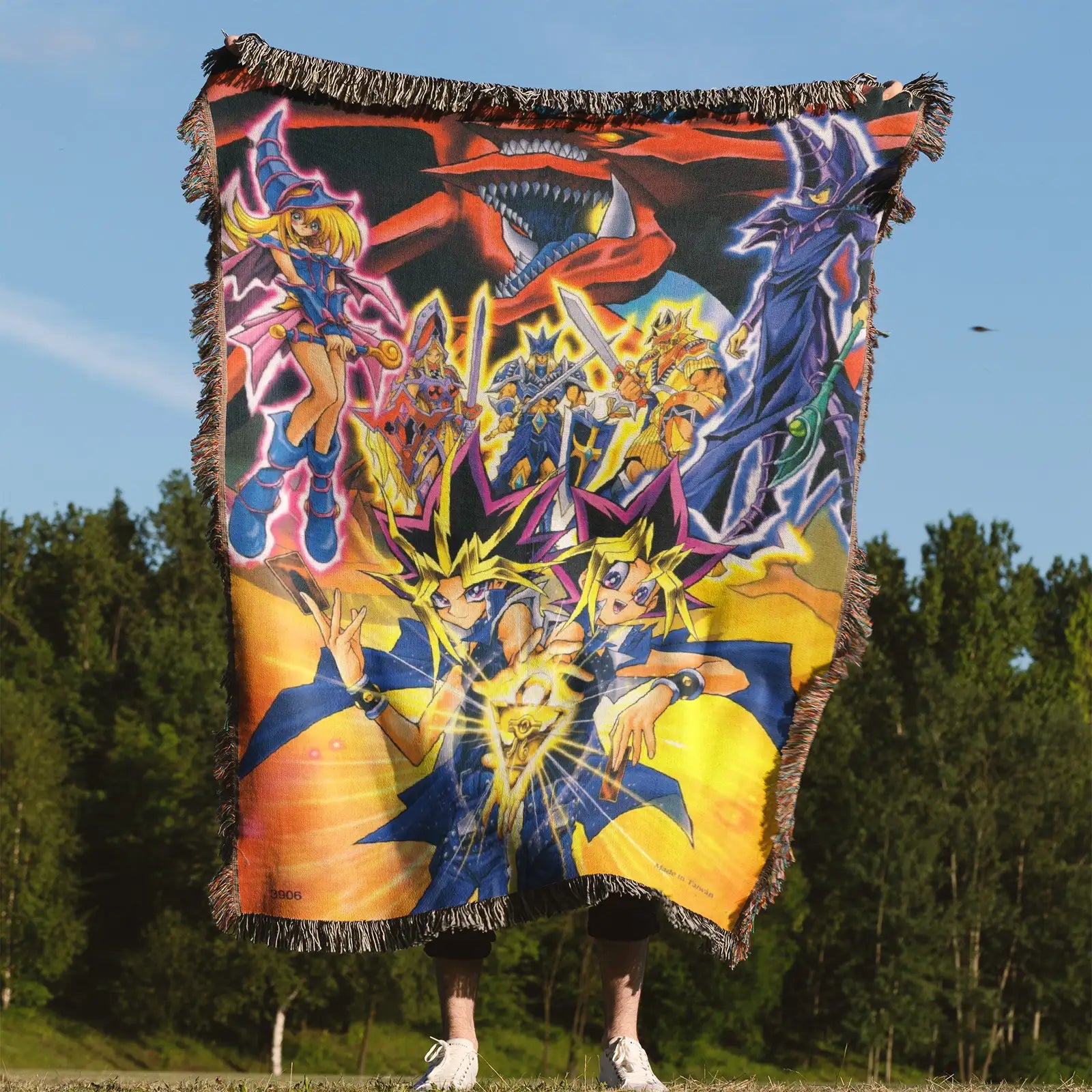 Tapisserie de couverture tissée une pièce – Cadeau de décoration de chambre d'anime de personnalité-Ⅰ