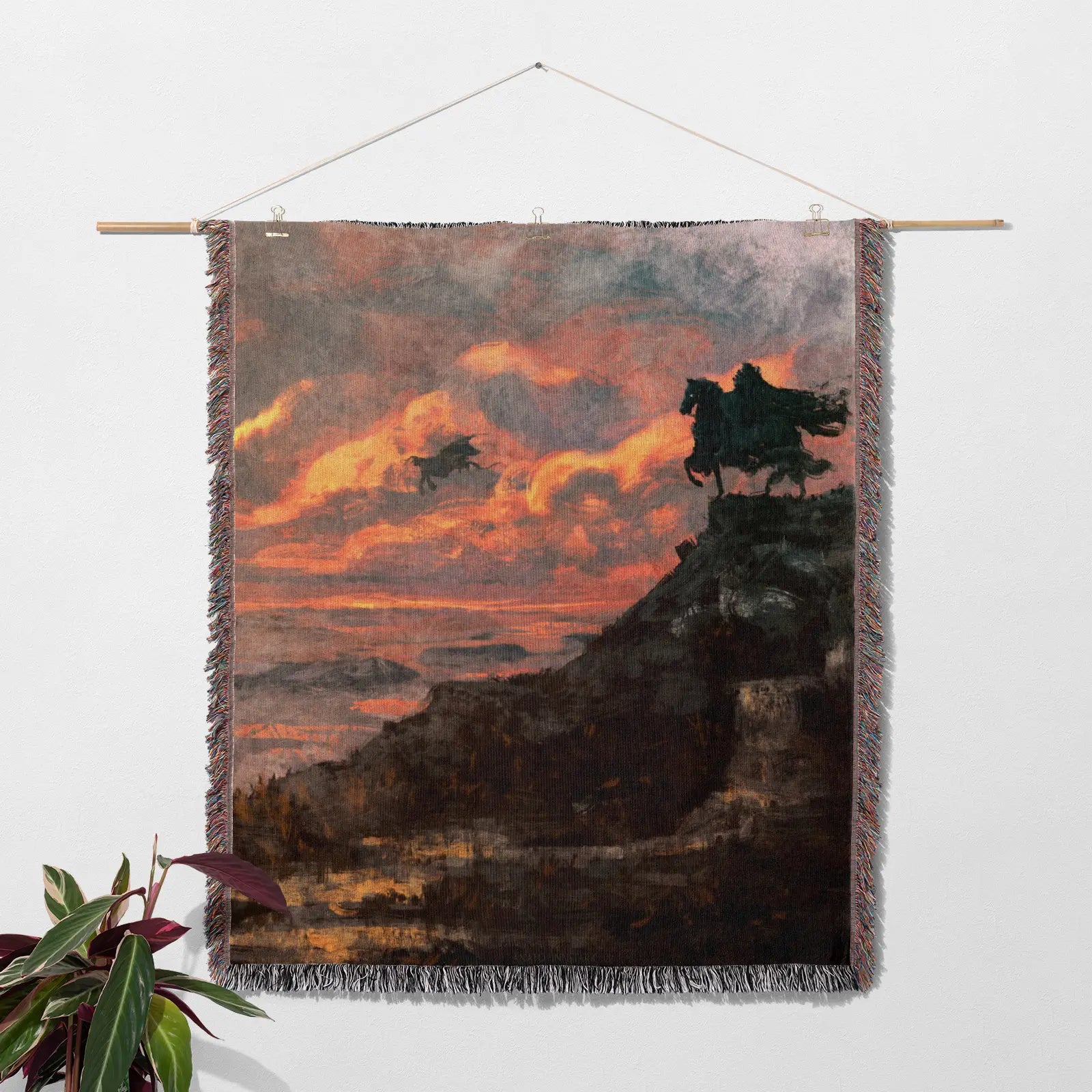 Tapisserie de couverture tissée une pièce – Cadeau de décoration de chambre d'anime de personnalité-Ⅰ