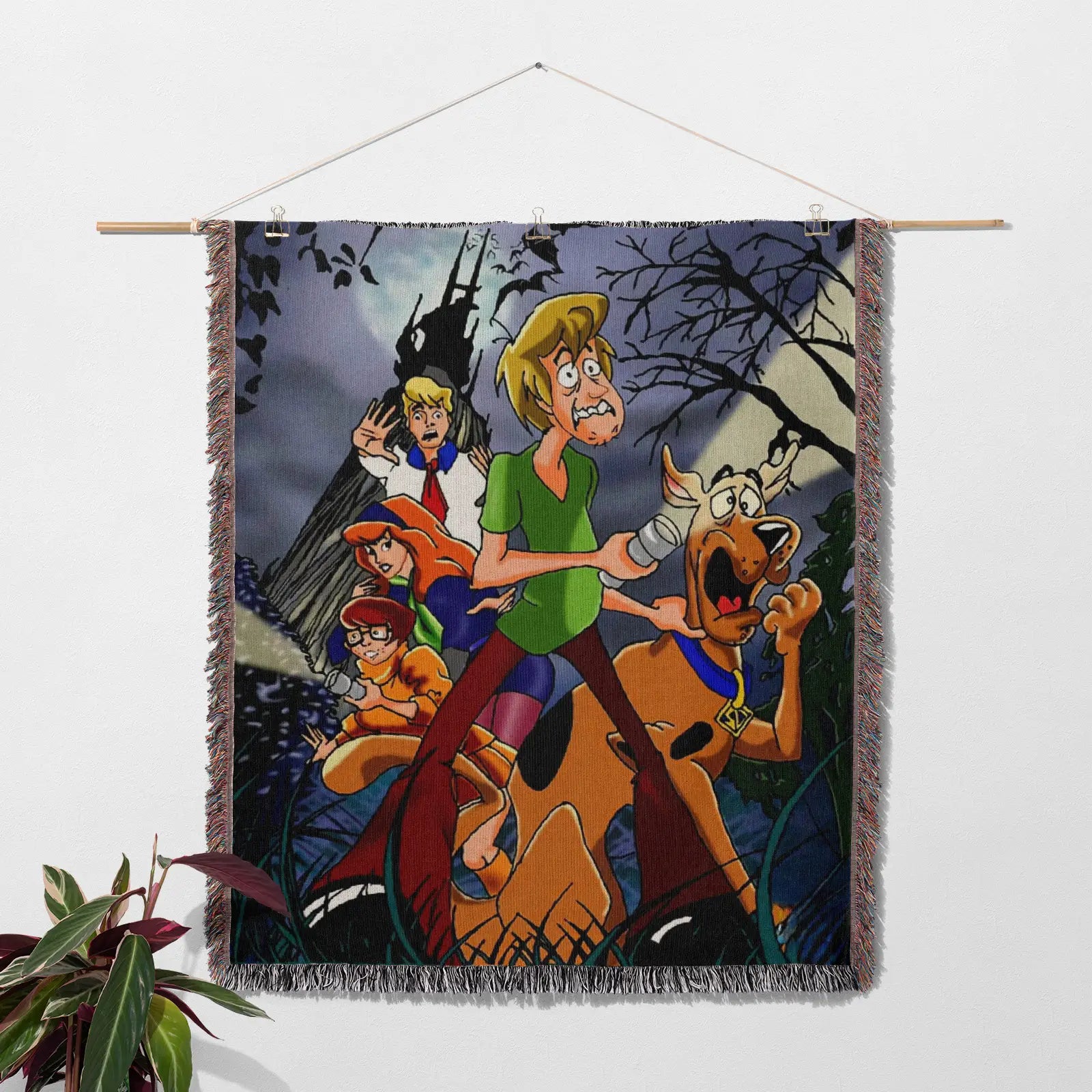 Tapisserie de couverture tissée une pièce – Cadeau de décoration de chambre d'anime de personnalité-Ⅰ