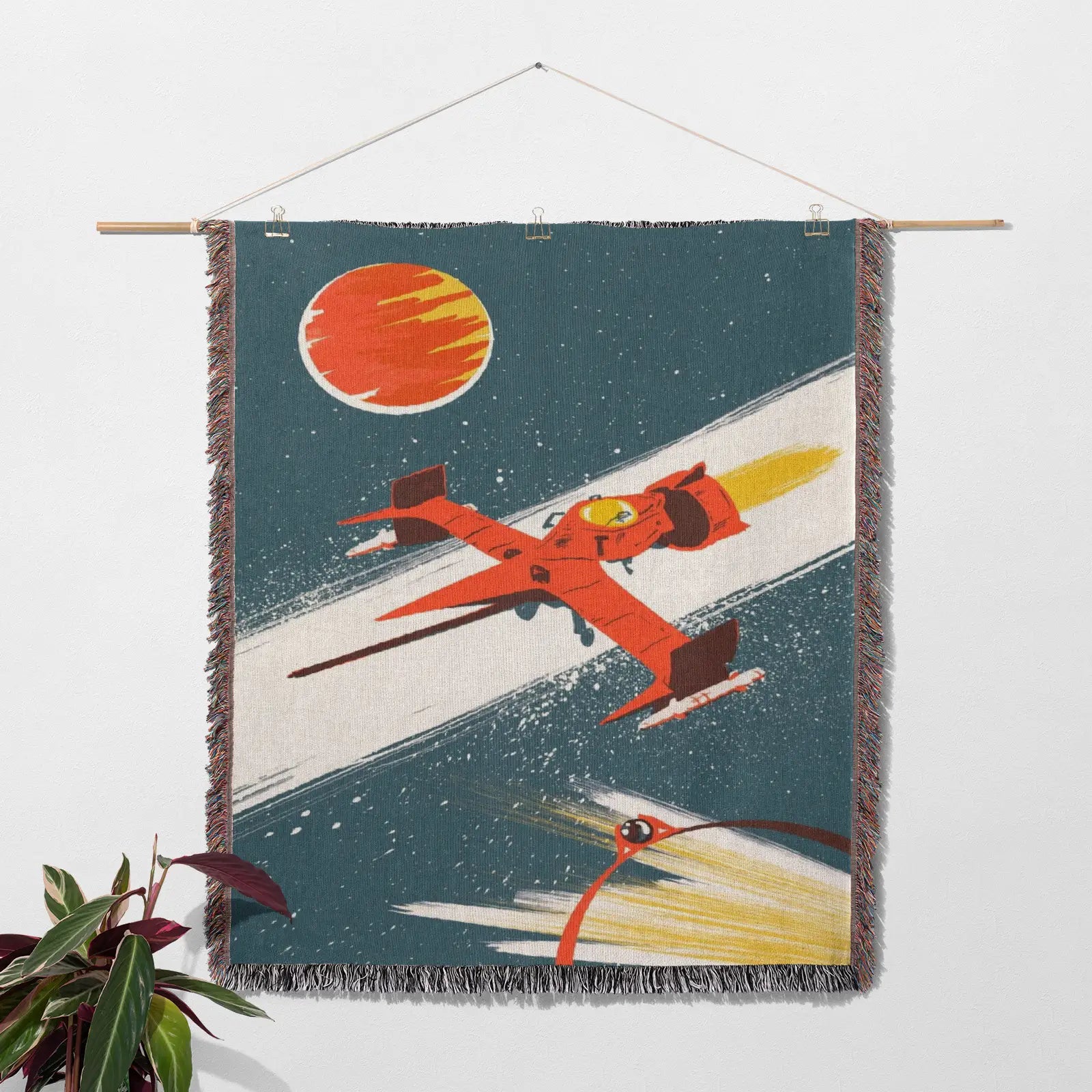 Cowboy Bebop Woven Throw Blanket Tapestry – Personality Anime Room Decor Gift-III