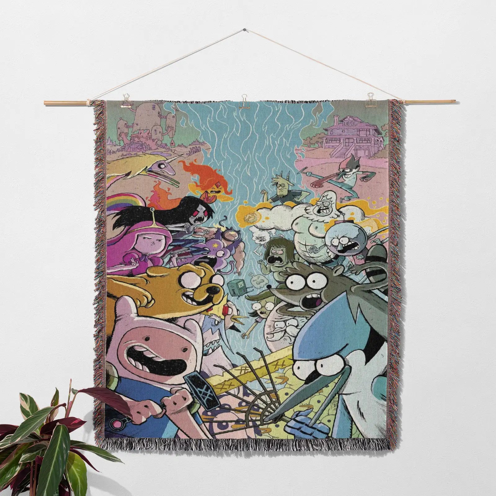 Tapisserie de couverture tissée une pièce – Cadeau de décoration de chambre d'anime de personnalité-Ⅰ