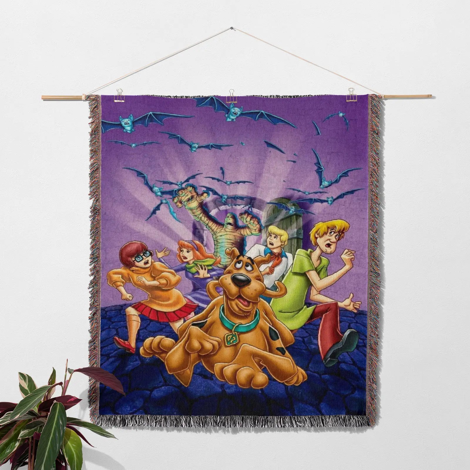 Tapisserie de couverture tissée une pièce – Cadeau de décoration de chambre d'anime de personnalité-Ⅰ