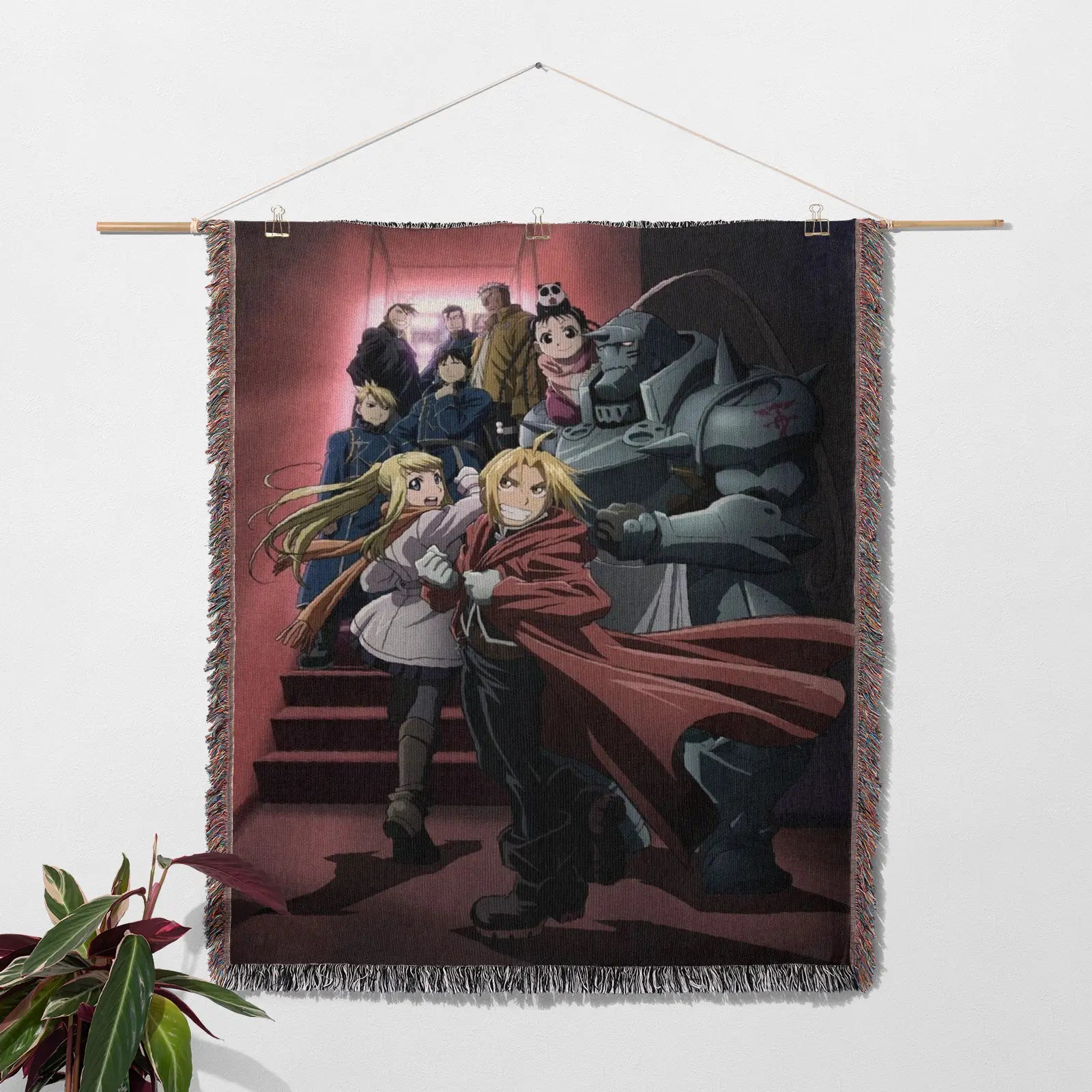 Tapisserie de couverture tissée une pièce – Cadeau de décoration de chambre d'anime de personnalité-Ⅰ