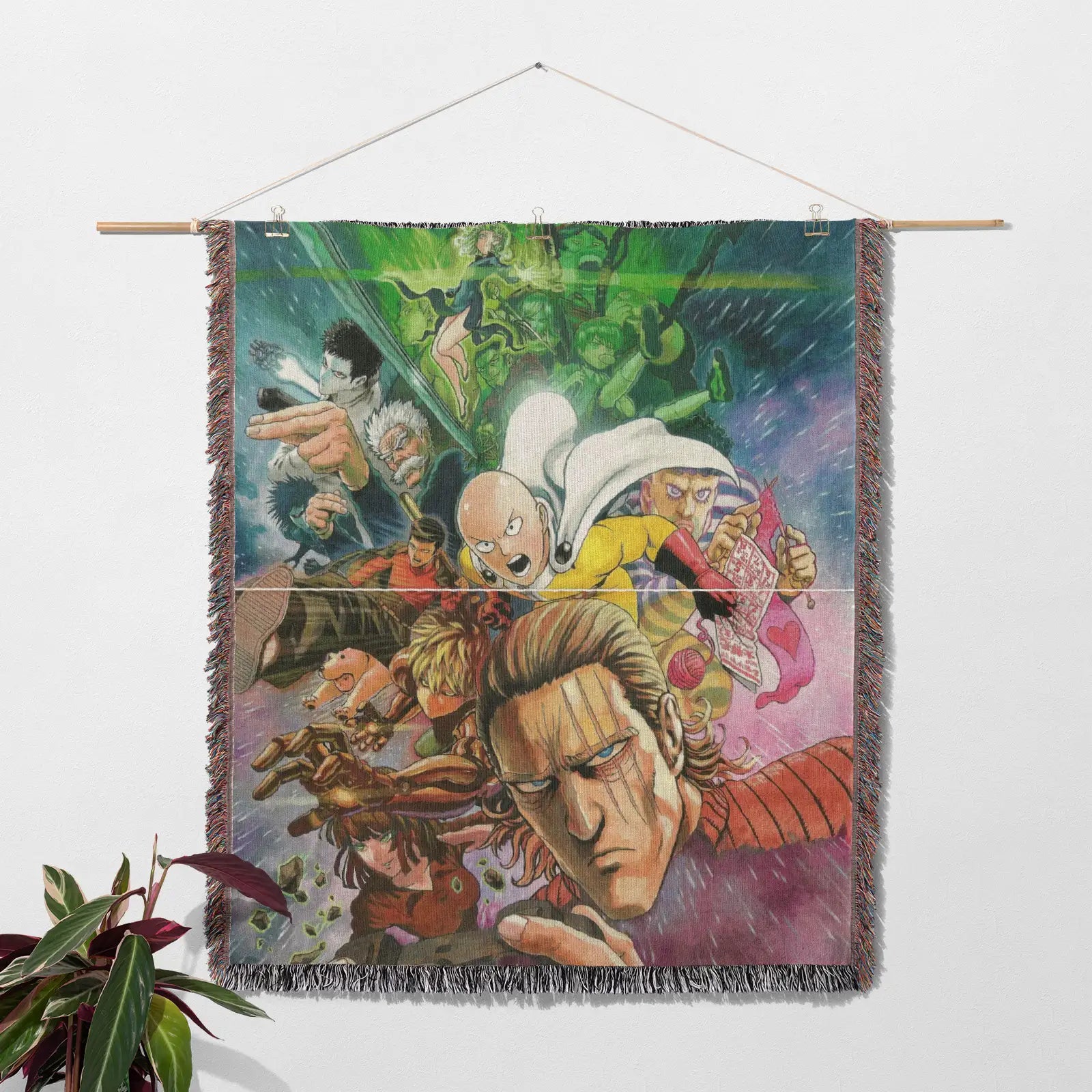 Tapisserie de couverture tissée une pièce – Cadeau de décoration de chambre d'anime de personnalité-Ⅰ