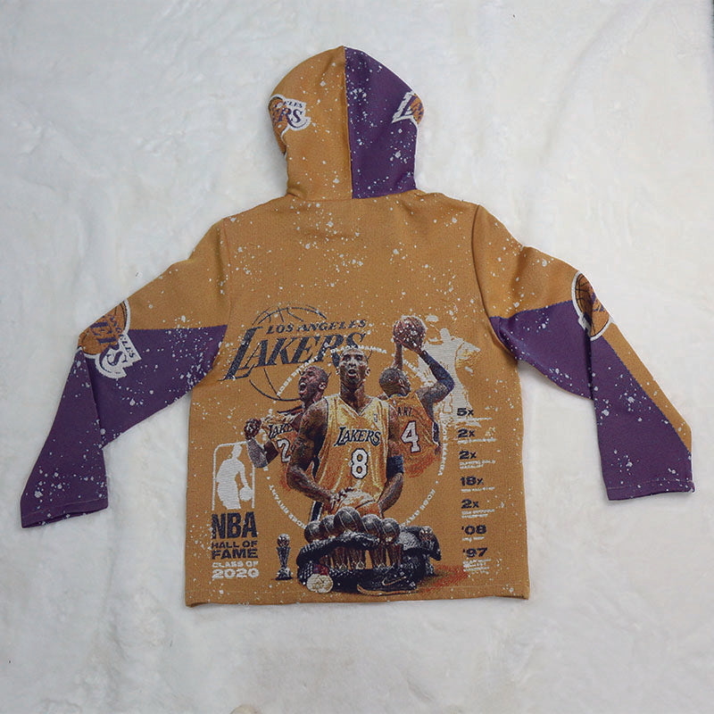 Sweat à capuche Los Angeles Lakers-TAPESTRY