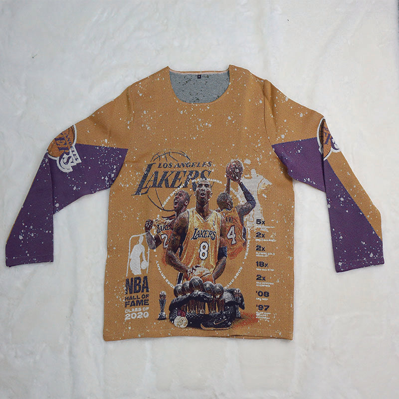 Los Angeles Lakers CREWNECK-TAPISSERIE