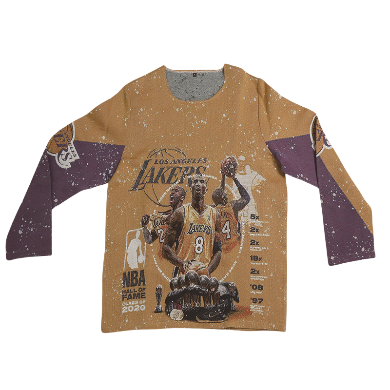 Los Angeles Lakers CREWNECK-TAPISSERIE