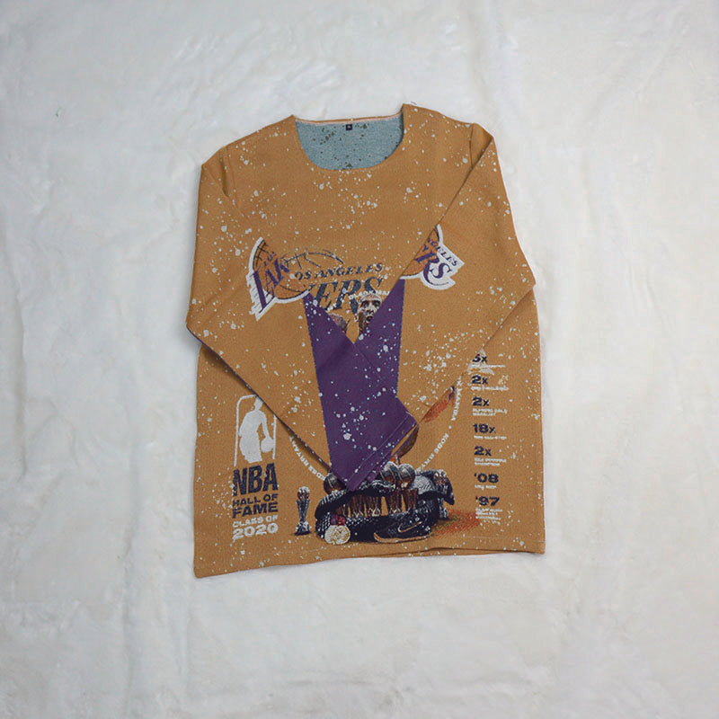 Los Angeles Lakers CREWNECK-TAPISSERIE