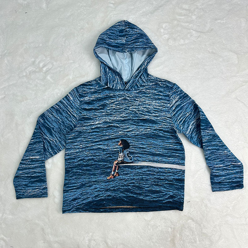 Sweat à capuche SZA-TAPISSERIE