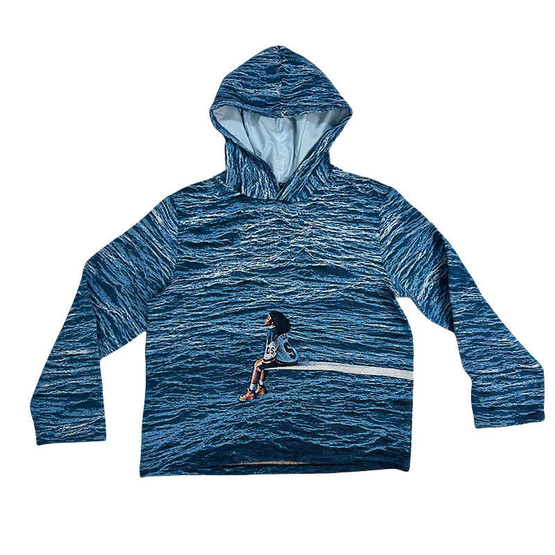 Sweat à capuche SZA-TAPISSERIE