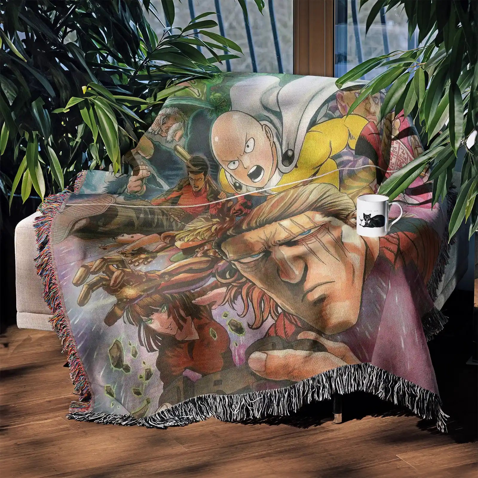 Tapisserie de couverture tissée une pièce – Cadeau de décoration de chambre d'anime de personnalité-Ⅰ