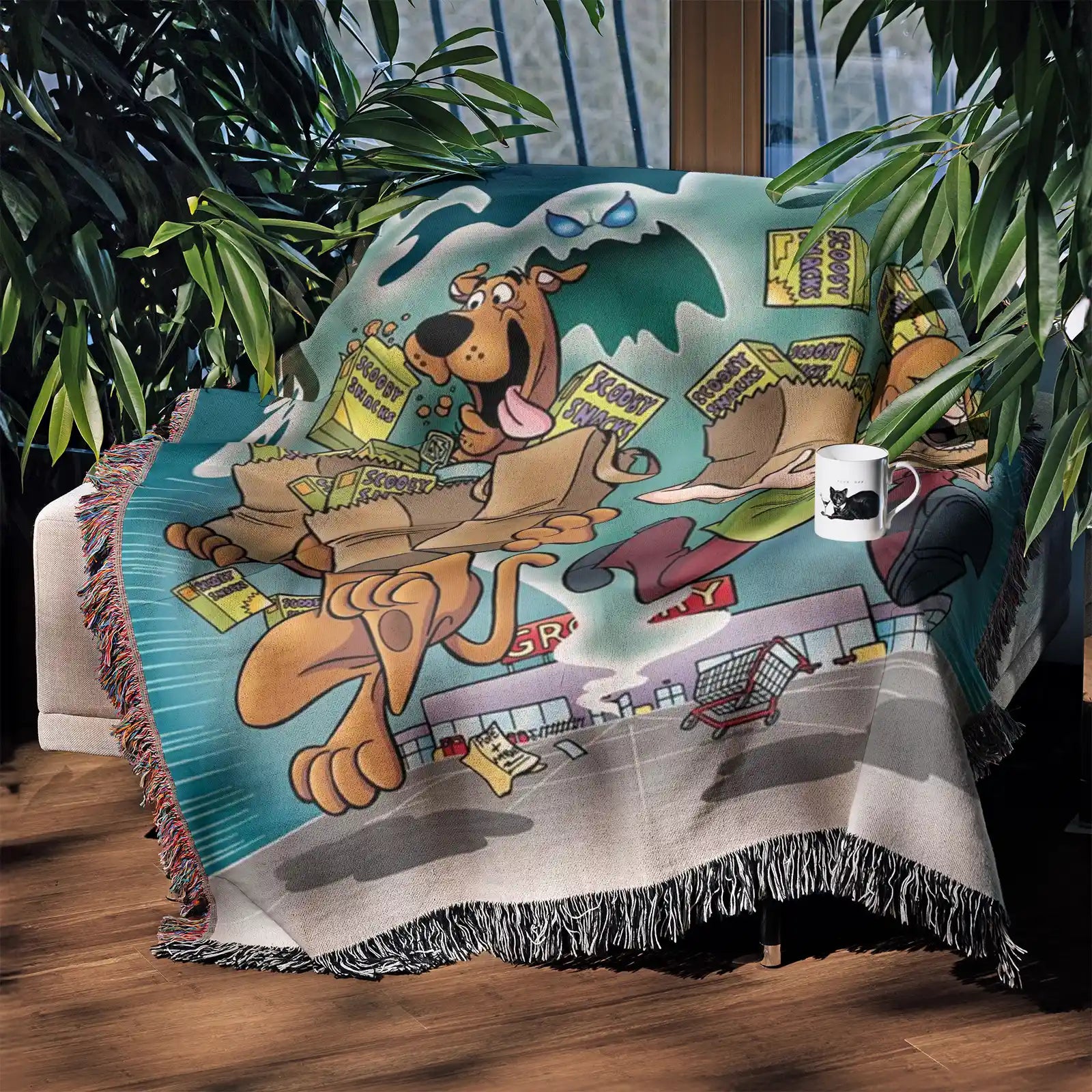 Tapisserie de couverture tissée une pièce – Cadeau de décoration de chambre d'anime de personnalité-Ⅰ