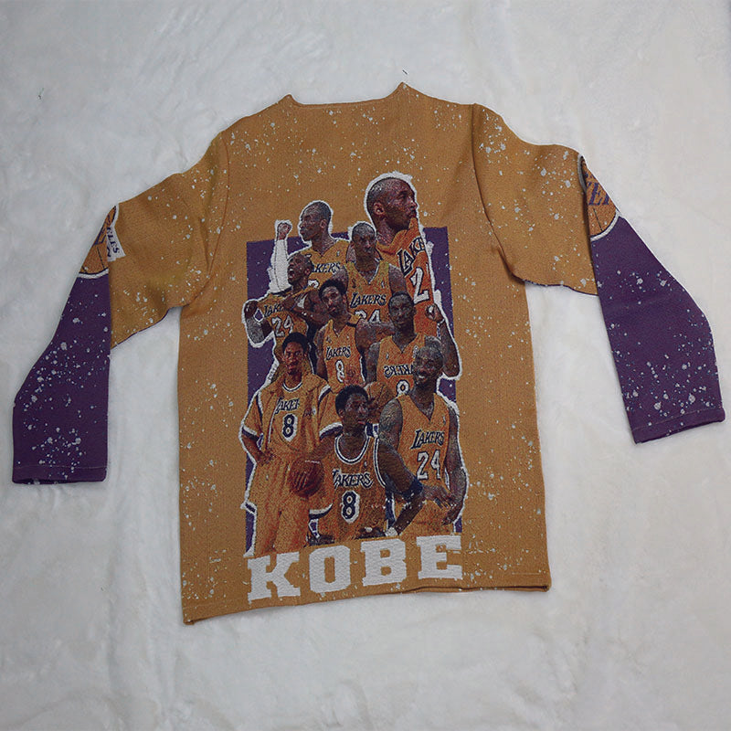 Los Angeles Lakers CREWNECK-TAPISSERIE