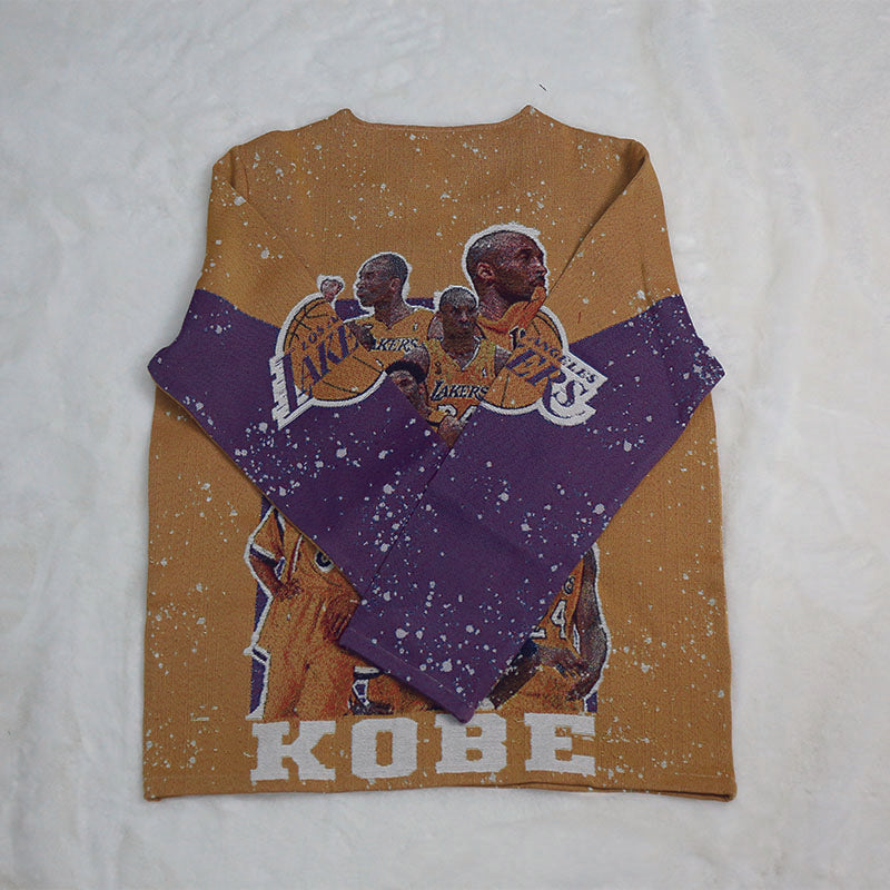 Los Angeles Lakers CREWNECK-TAPISSERIE