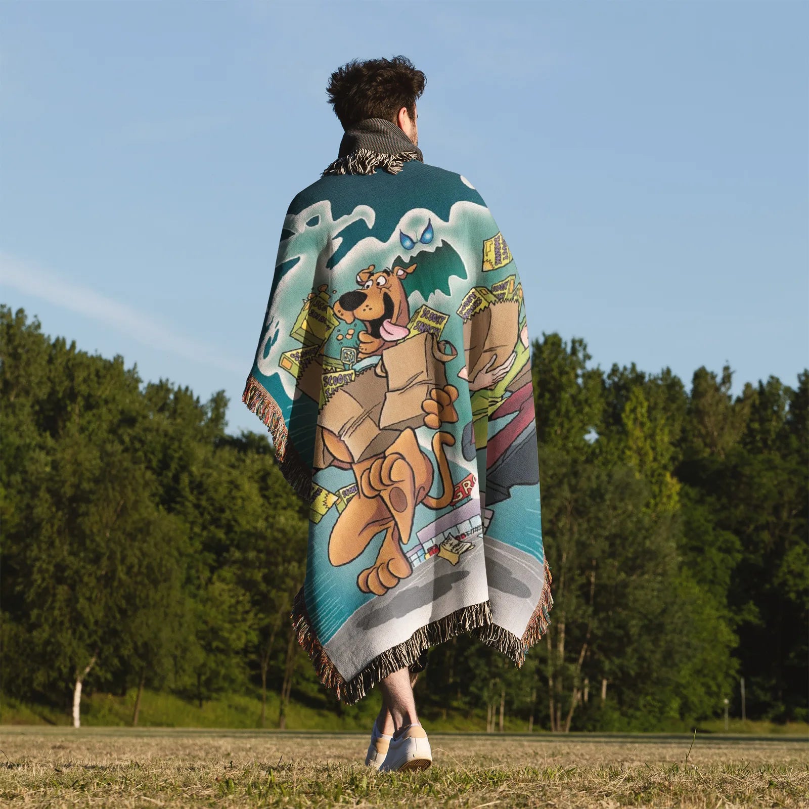 Tapisserie de couverture tissée une pièce – Cadeau de décoration de chambre d'anime de personnalité-Ⅰ