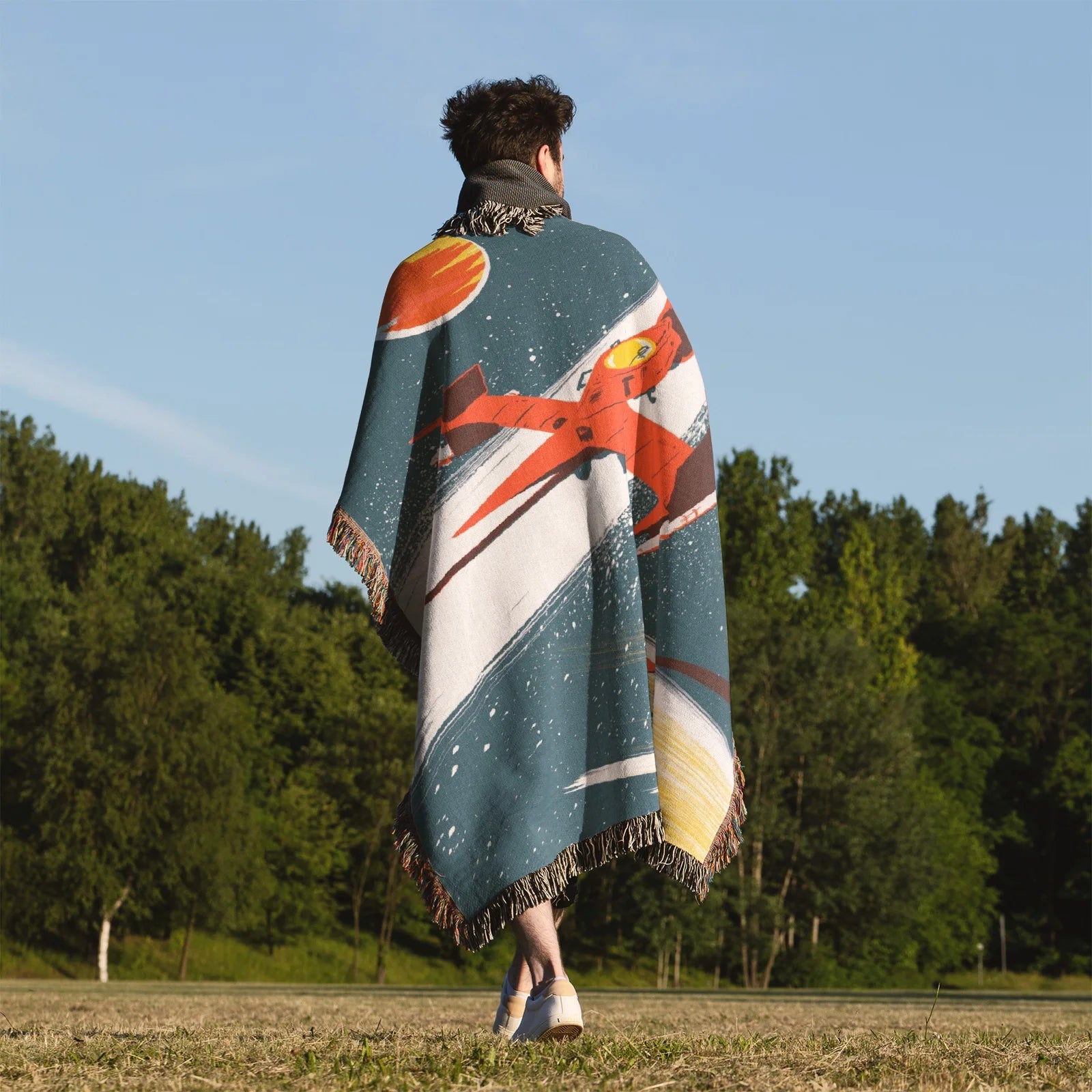 Cowboy Bebop Woven Throw Blanket Tapestry – Personality Anime Room Decor Gift-III