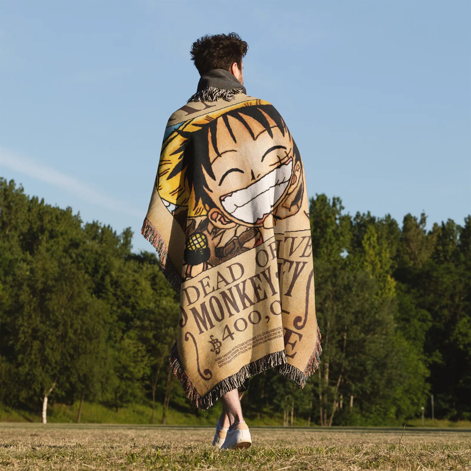 Tapisserie de couverture tissée une pièce – Personnalité Anime Room Decor Gift-VII