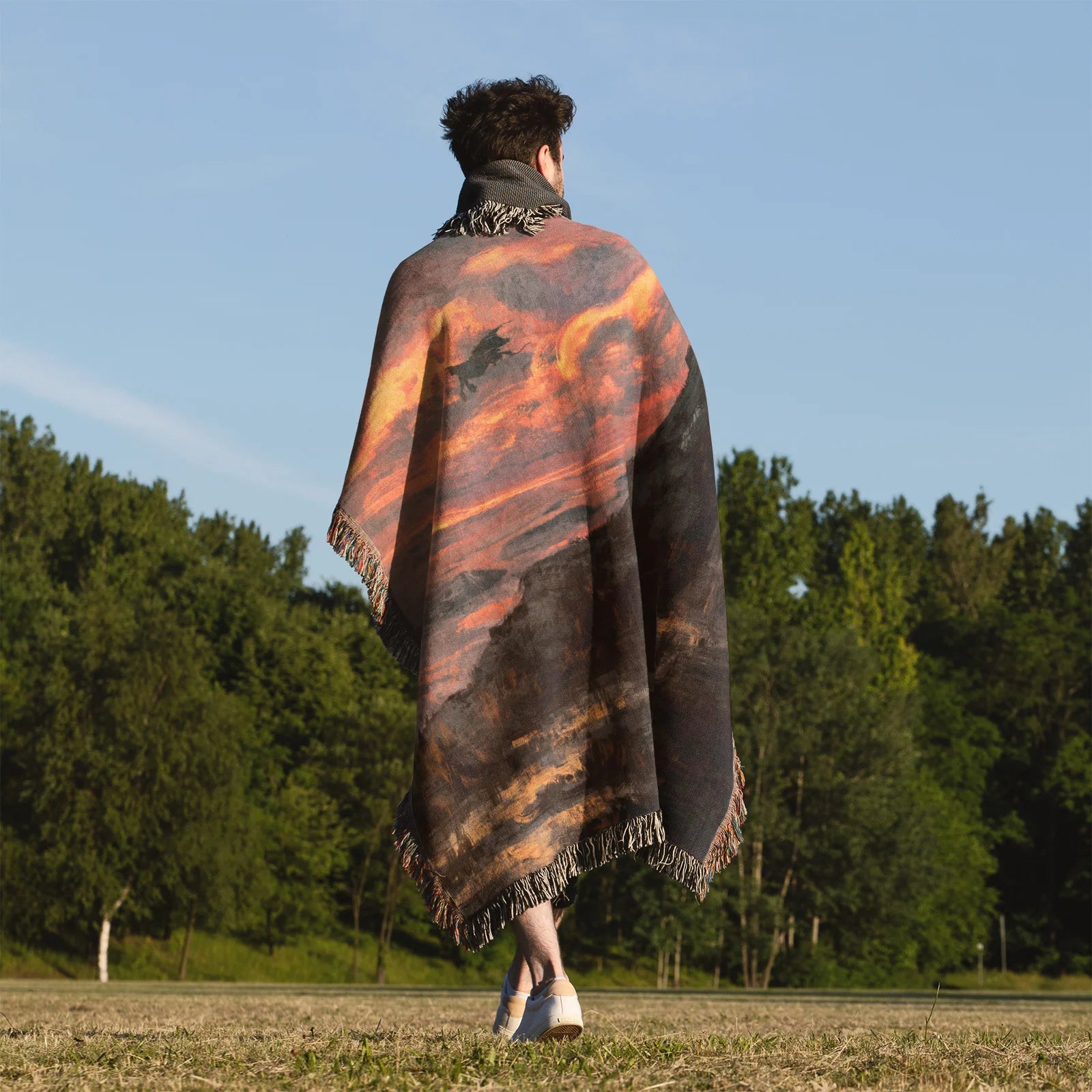 Tapisserie de couverture tissée une pièce – Cadeau de décoration de chambre d'anime de personnalité-Ⅰ