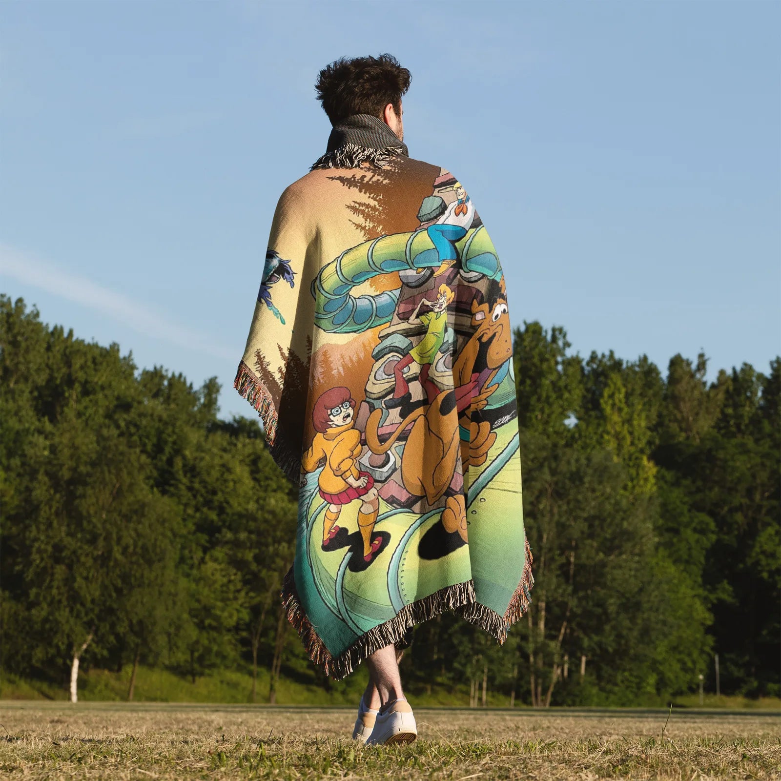 Tapisserie de couverture tissée une pièce – Cadeau de décoration de chambre d'anime de personnalité-Ⅰ