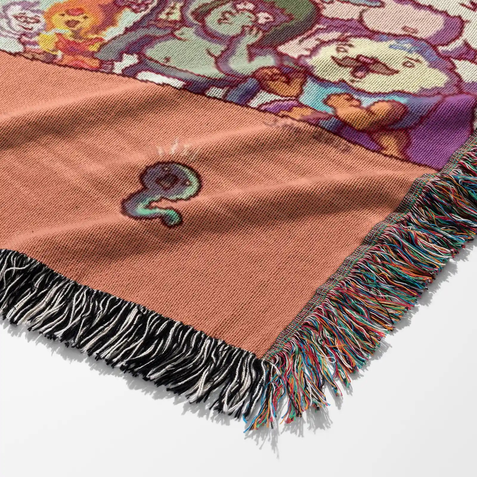 Adventure Time Woven Throw Blanket Tapestry – Personality Cartooon Room Decor Gift-III