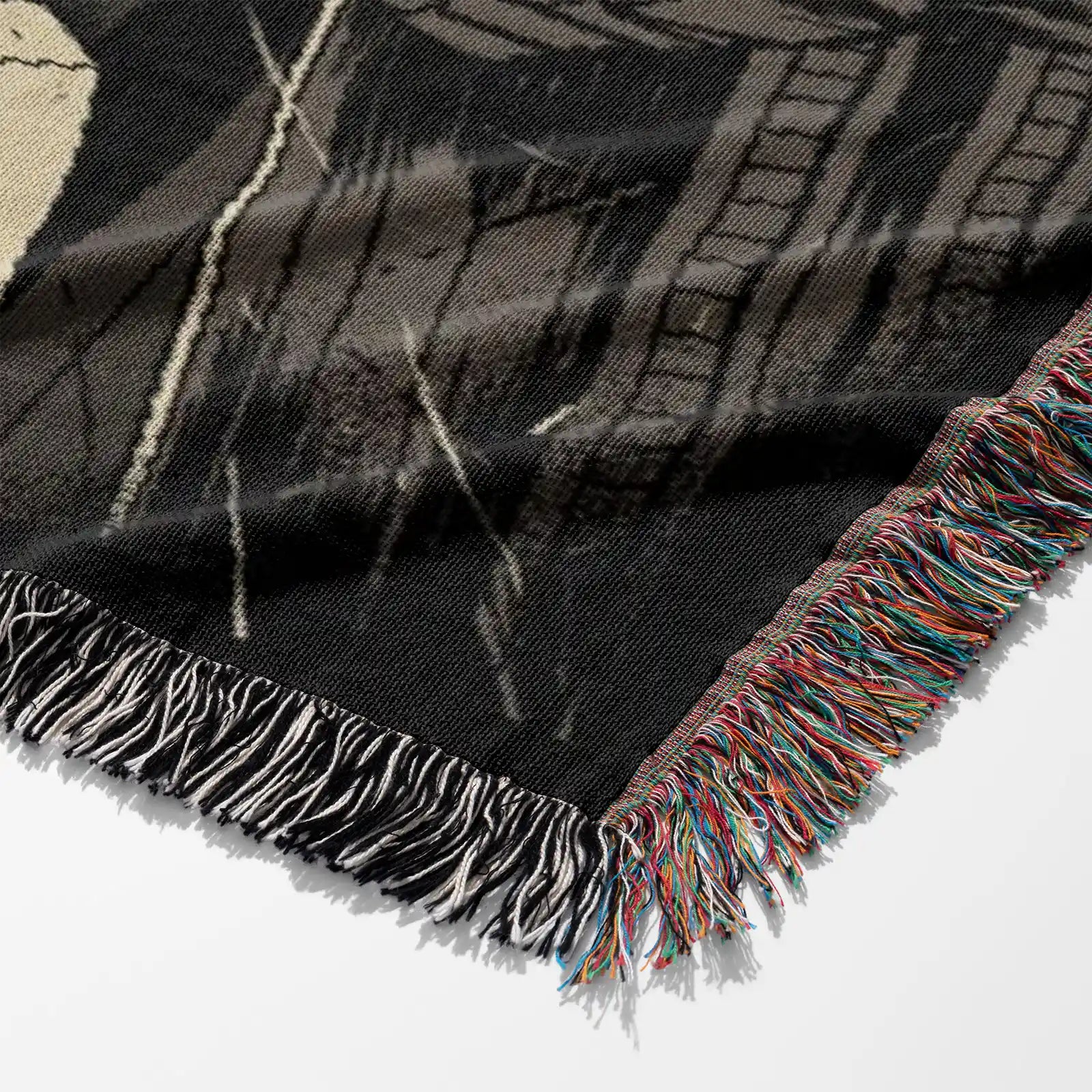 Gundam Woven Throw Blanket Tapestry – Personality Anime Room Decor Gift-I