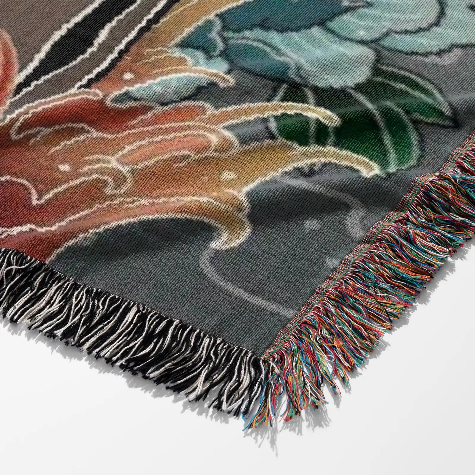 Tapisserie de couverture tissée Pokemon Gengar - Cadeau de décoration de chambre d'anime de personnalité-Ⅲ